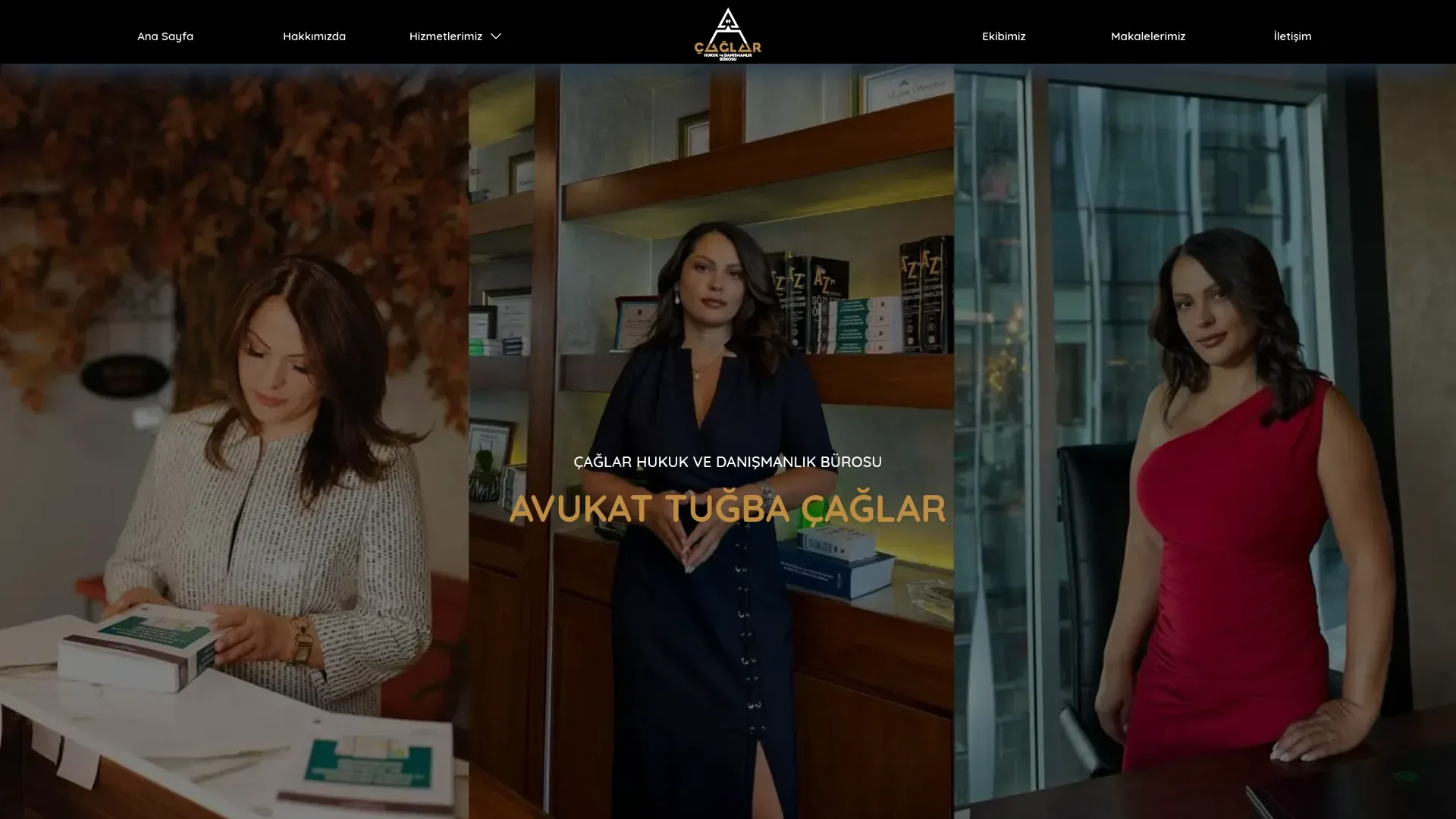Avukat Tuğba Çağlar web sitesi referansı
